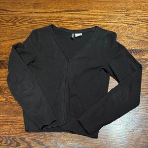 H&M Black V-Neck Cardigan